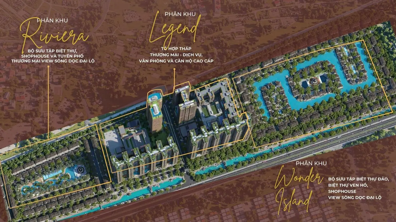 Tổng quan phân khu Wonder Island