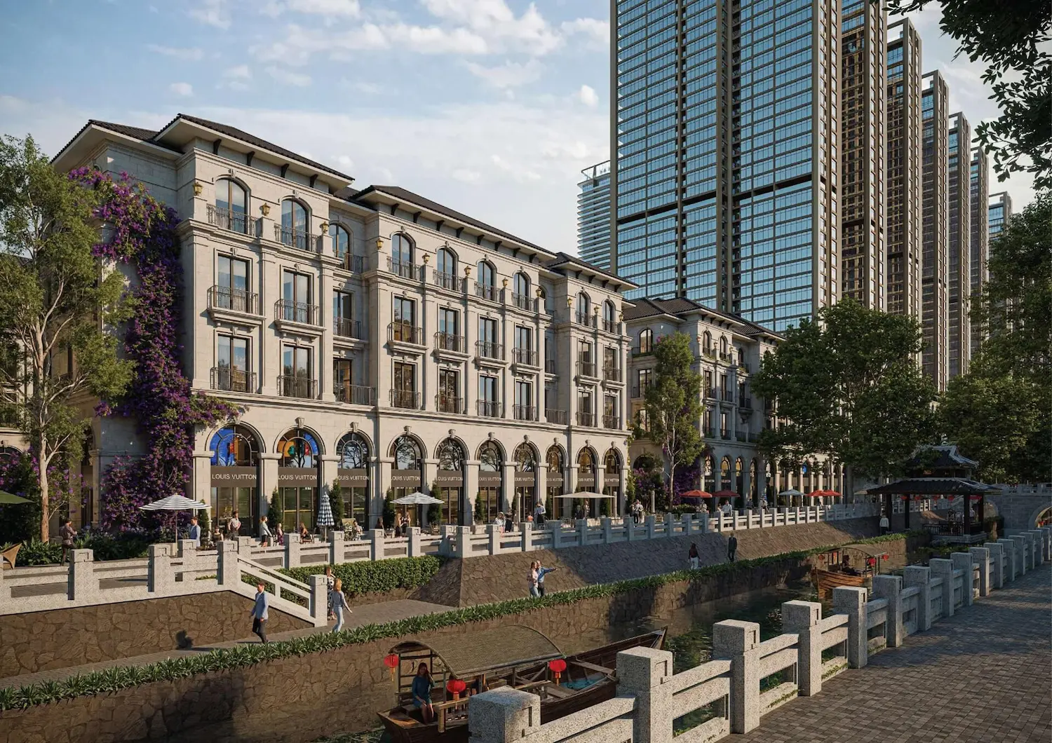 Phân khu Riviera dấu ấn thượng lưu ven sông tại Sunshine Legend City 2 Thiết kê căn hộ shophouse tại phân khu Riviera