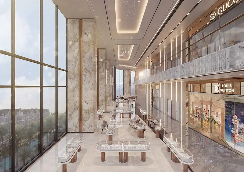 Tổ hợp tiện ích tại Sunshine Legend City Hưng Yên