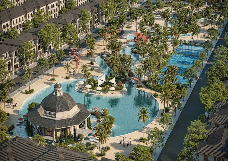 Phân khu Wonder Island với thiết kế mở đón ánh sáng tự nhiên